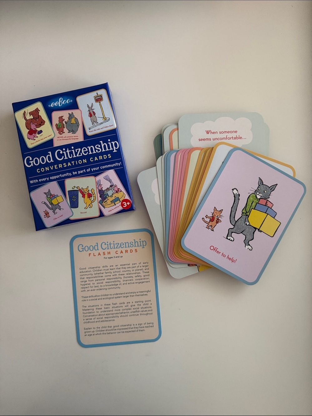 Good Citizenship Conversation Cards - eeboo